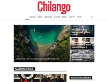 Tablet Screenshot of chilango.com